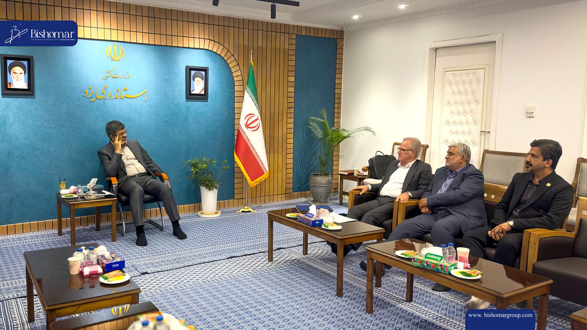 دیدار مدیرعامل گروه بیشمار و رئیس کمیسیون امورشورای مجلس شورای اسلامی